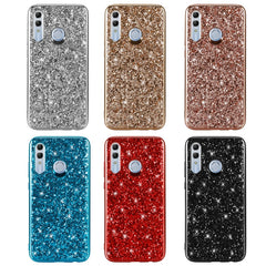 Glittery Powder Shockproof TPU Case for Huawei  Honor 10 Lite, For Huawei Honor 10 Lite