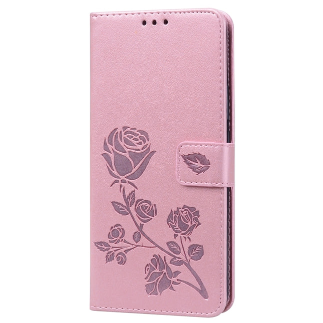 Rose Embossed Horizontal Flip PU Leather Case for Huawei P Smart Z, with Holder & Card Slots & Wallet, For Huawei P Smart Z