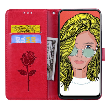 Rose Embossed Horizontal Flip PU Leather Case for Huawei P Smart Z, with Holder & Card Slots & Wallet, For Huawei P Smart Z