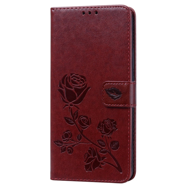 Rose Embossed Horizontal Flip PU Leather Case for Huawei P Smart Z, with Holder & Card Slots & Wallet, For Huawei P Smart Z