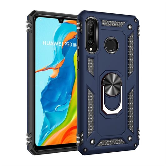 Armor Shockproof TPU + PC Protective Case for Huawei P30 Lite, with 360 Degree Rotation Holder, For Huawei P30 Lite