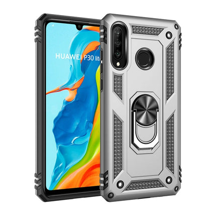 Armor Shockproof TPU + PC Protective Case for Huawei P30 Lite, with 360 Degree Rotation Holder