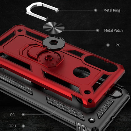 Armor Shockproof TPU + PC Protective Case for Huawei P30 Lite, with 360 Degree Rotation Holder