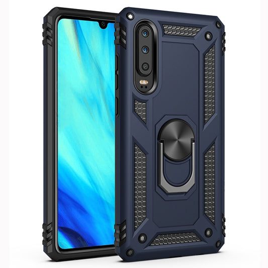 Armor Shockproof TPU + PC Protective Case for Huawei P30, with 360 Degree Rotation Holder, For Huawei P30