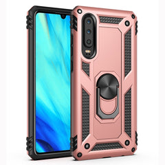 Armor Shockproof TPU + PC Protective Case for Huawei P30, with 360 Degree Rotation Holder, For Huawei P30