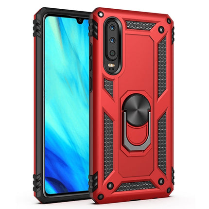 Armor Shockproof TPU + PC Protective Case for Huawei P30, with 360 Degree Rotation Holder