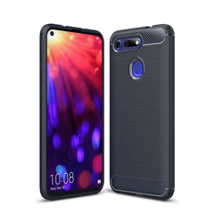 Brushed Texture Carbon Fiber Shockproof TPU Case for Huawei Honor View 20, For Huawei Honor View 20, Huawei Honor View 20, For Honor View 20