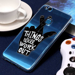 For Huawei  P10 Lite Embossment Tribal Owl Pattern Soft TPU Protective Case, For P10 Lite, For Huawei P10 Lite