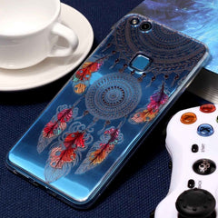 For Huawei  P10 Lite Embossment Tribal Owl Pattern Soft TPU Protective Case, For P10 Lite, For Huawei P10 Lite