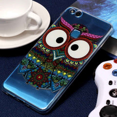 For Huawei  P10 Lite Embossment Tribal Owl Pattern Soft TPU Protective Case, For P10 Lite, For Huawei P10 Lite