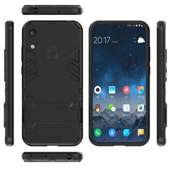 Shockproof PC + TPU Case for Huawei Honor 8A, with Holder, For Honor 8A, For Huawei Honor 8A