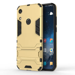 Shockproof PC + TPU Case for Huawei Honor 8A, with Holder, For Honor 8A, For Huawei Honor 8A