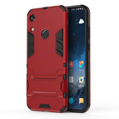 Shockproof PC + TPU Case for Huawei Honor 8A, with Holder, For Honor 8A, For Huawei Honor 8A