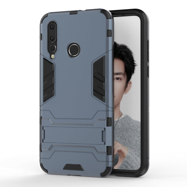 Shockproof PC + TPU Case for Huawei Nova 4, with Holder, For Huawei Nova 4, For Nova 4