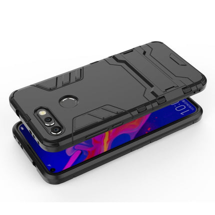 Shockproof PC + TPU Case for Huawei Honor V20, with Holder