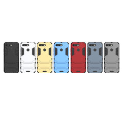 Shockproof PC + TPU Case for Huawei Honor V20, with Holder, For Honor V20, For Huawei Honor V20