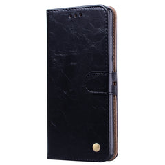 Business Style Oil Wax Texture Horizontal Flip Leather Case for Huawei P30 Pro, with Holder & Card Slots & Wallet, For Huawei P30 Pro