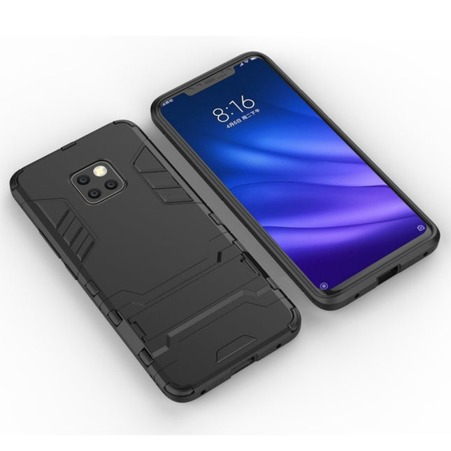 Shockproof PC + TPU Case for Huawei Mate 20 Pro, with Holder, For Huawei Mate 20 Pro