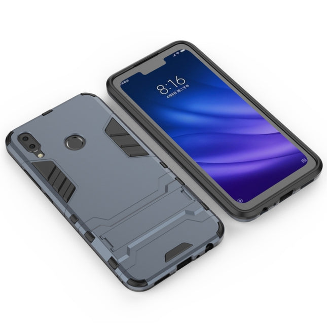 Shockproof PC + TPU Case for Huawei Y9 (2019) / Enjoy 9 Plus, with Holder, For Huawei Y9 (2019) / Enjoy 9 Plus