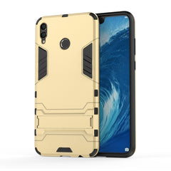 Shockproof PC + TPU Case for Huawei Honor 8X Max, with Holder, For Huawei Honor 8X Max