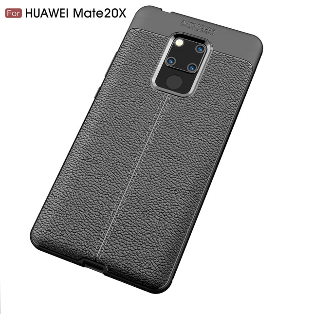 Litchi Texture TPU Shockproof Case for Huawei Mate 20 X, For Huawei Mate 20 X, For Mate 20 X