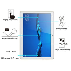 For Huawei MediaPad M3 Lite 10.1 0.3mm 9H Hardness Tempered Glass Screen Film, For M3 Lite 10.1