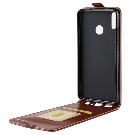 Business Style Vertical Flip Leather Protective Back Cover Case for Huawei Honor 8X, with Card Slot, For Huawei Honor 8X
