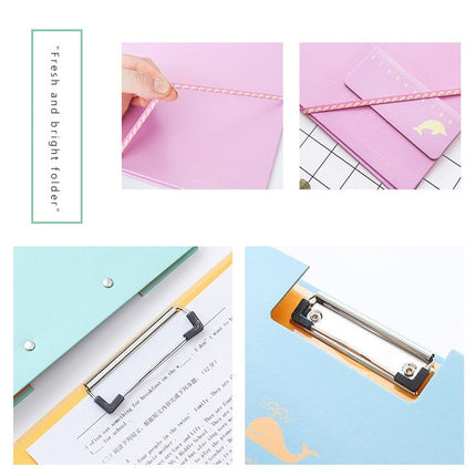 Creative Stationery Lovely Animal A4 Folder Test Paper Plate Holder School  Office Supplies, Random Color Delivery