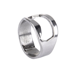 10pcs Ring Style Metal Beer Bottle & Can Opener, Inner Diameter: 2.2cm