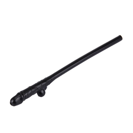 10 PCS Dicky Sipping Straw, Length: about 19cm, Dicky Sipping Straw(Black)
