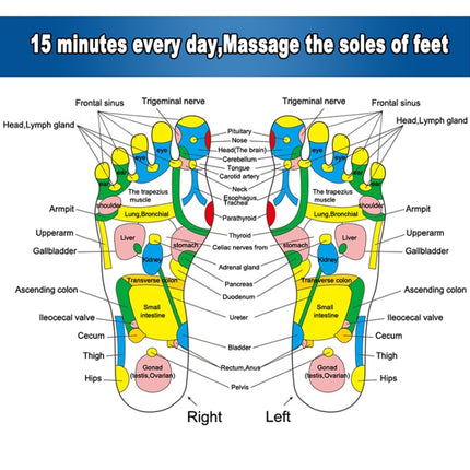 PP Foot Reflexology Quadrate Stones Foot Massage Pad, PP Massage Pad