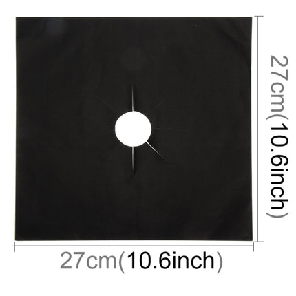 Gas Furnace Surface Ultra-thin Fibre Material Stovetop Protective Cleaning Pad, Size: 27*27cm, 0.08mm