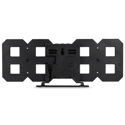 Multi-Function Large 3D LED Digital Wall Alarm Clock with Snooze Function, 12/24 Hours Display for Home, Kitchen, Office, DC 5V, CE Certificated, Black Body White Characters, Black Body Green Characters, Black Body Blue Characters                      ...