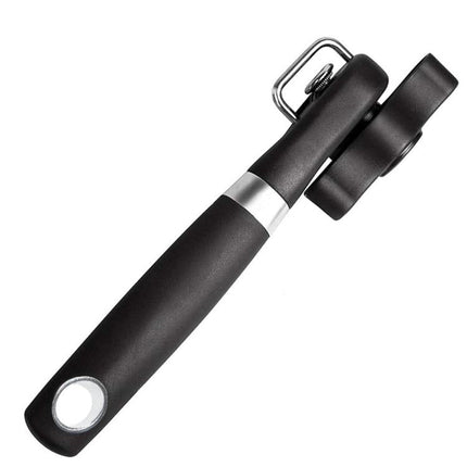 LsCook Stainless Steel Cutter Head Single Handle Side Can Opener (Black), Single Handle