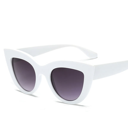 Cat Eye Mirrored Metal Frame UV400 Sunglasses for Women, HC2055A, HC2055B, HC2055C, HC2055D, HC2055E, HC2055F, HC2055G, HC2055H, HC2055J, HC2055K