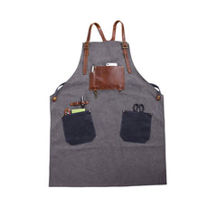 Retro Style Cotton Canvas Craftsman Work Aprons