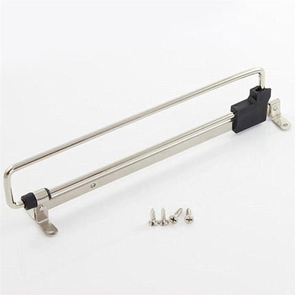 Telescopic Rail Pull-Out Wardrobe Clothes Hanger(25cm), 25cm