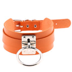 Silver Ring / Orange