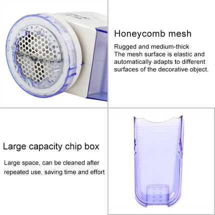 JA-768 110-220V 5W In-line Electric Fur Ball Trimmer, EU Plug, JA-768, EU Plug