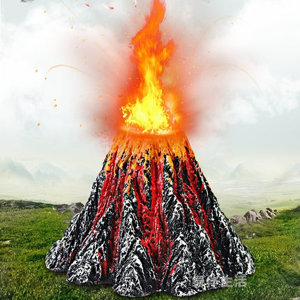 Artificial Tree Plant Grass Fish Tank Decoration Volcano Rock Landscape, Creative Rockery Resin Ornaments Aquarium Air Pump, Size: L, 15*9.5*3.3 cm, Size: L, 15*9.5*3.3 cm