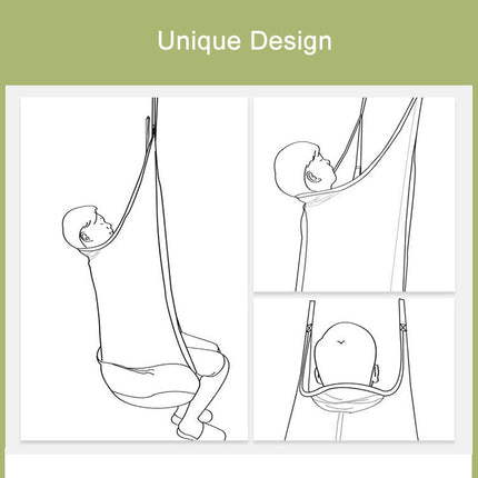 Adult and Children All-cotton Canvas Swing Outdoor Swing Frame Hanging Hammock, Size: 55*75*145cm, Random Color Delivery