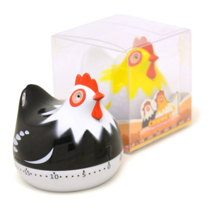 Chicken Shape 60 Minutes Mechanical Kitchen Cooking Count Down Alarm Timer Home Decorating Gadget, Random Color Delivery, RB219