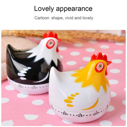 Chicken Shape 60 Minutes Mechanical Kitchen Cooking Count Down Alarm Timer Home Decorating Gadget, Random Color Delivery, RB219