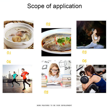 Rabbit 60 Minutes Mechanical Kitchen Cooking Count Down Alarm Timer Home Decorating Gadget, Random Color Delivery, RB277