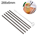 266*6mm (Straight) / Black