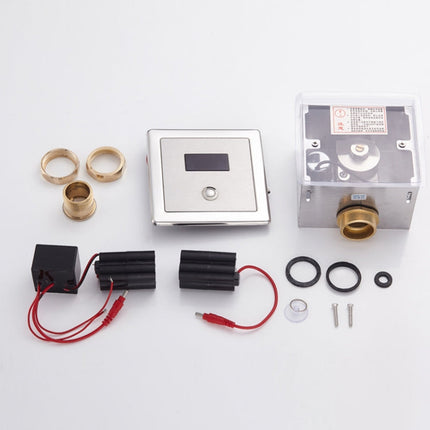 Recessed Wall in Type Flush Valve for Auto-induction Toilet, with Infrared Automatic Function DC