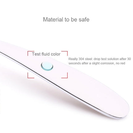 3 in 1 304 Stainless Steel Frosted Portable Outdoor Tableware for Children