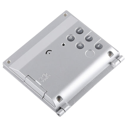 MT-033 LCD Display Portable Folding Digital Travel Temperature Alarm Clock, MT-033