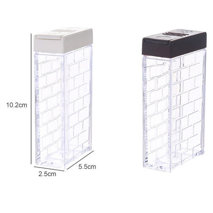 6pcs / Set Kitchen Two-way Open Seasoning Jar Condiment Bottle