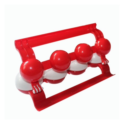 Useful Newbie Meatballs Fish Balls Kitchen Homemade Stuffed Meatballs Maker Home Cooking Tools, ABS Red